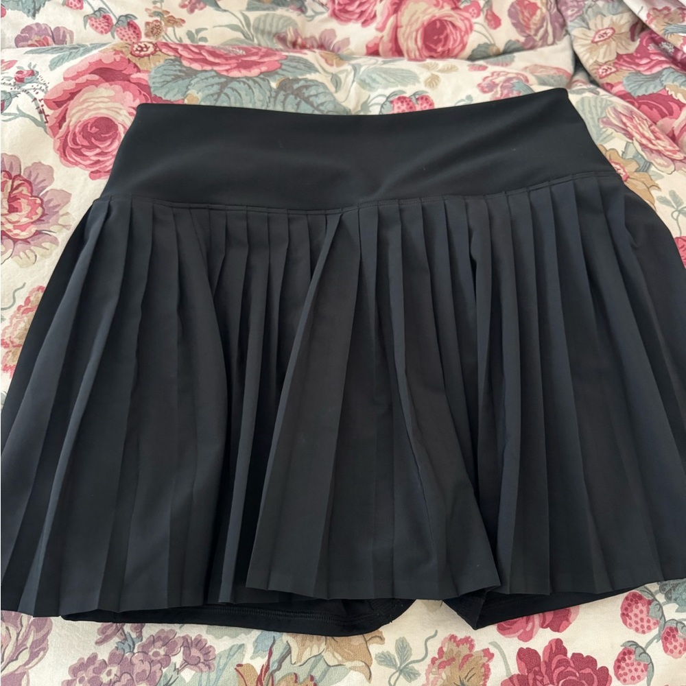 Abercrombie & Fitch YPB Black Pleated Mini Skirt